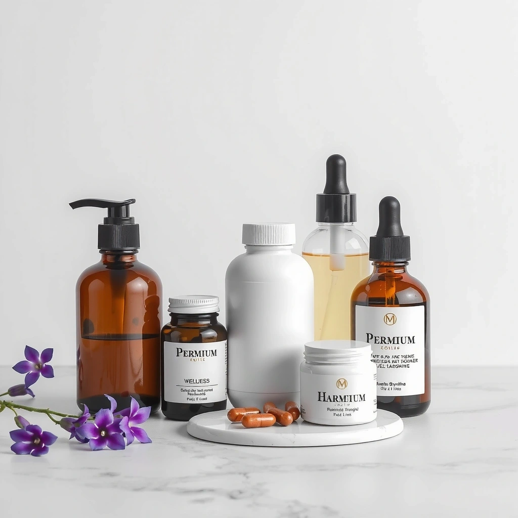 Premium wellness supplement collection